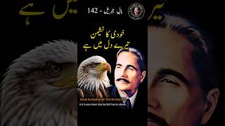 Khudi Ka Nasheman Tere Dil Mein Hai Bal-E-Jibril 142 Urdu Shayari