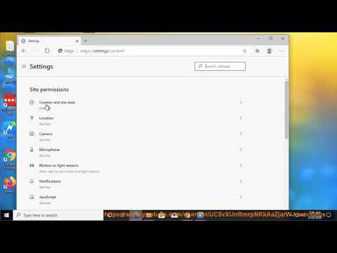 Enable cookies in Microsoft Edge on PC/Mac - YouTube