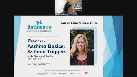 Asthma Basics Webinar Series: Asthma Triggers