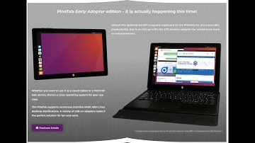 Ubuntu Touch on the PineTab