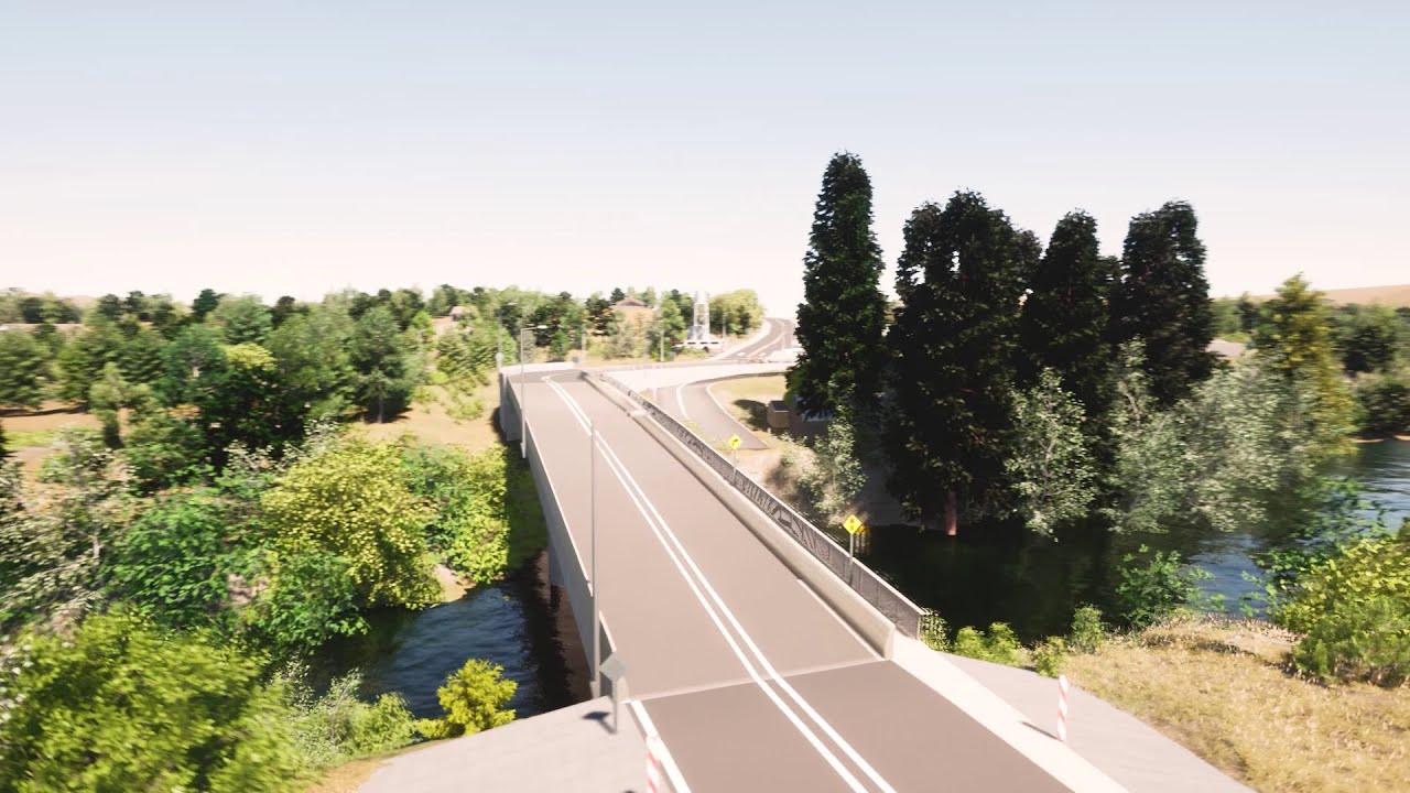 Recorrido 3D Puente el Peral - Illapel Ruta D-381 - LEN Ingeniería.