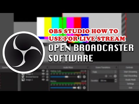 HOW TO SETUP OBS STUDIO AS LIVE STREAM BROADCASTER STEP BY STEP - YouTube