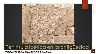 Península Ibérica en la antigüedad
