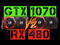 GTX 1070 VS RX 480 8Gb