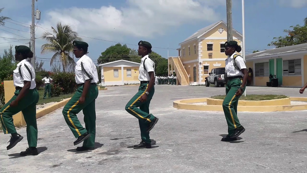 RBDF Rangers North Eleuthera Special Drill Team - YouTube