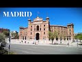 Madrid bus tour  real madrid stadium business district las ventas bullring  spain  4k 60fpsr