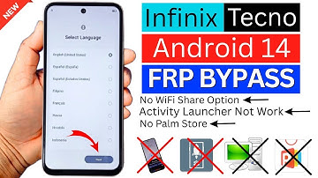 Tecno/Infinix Android 14 FRP Bypass Without PC | 2025 100% Working🔓 [Latest Update!]
