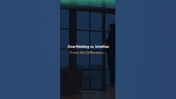 Overthinking or INTUITION? #overcomedoubts #intuition #overthinking #howtouseyourintuition
