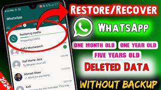 How To Recover Deleted WhatsApp Messages Without Backup | Backup WhatsApp Old Deleted Data In 2024 screenshot 4