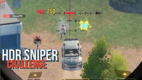 The Sniper Only Challenge 🔥| COD Mobile