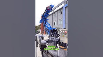 High-Torque Tunnel Drilling Rig with 360° Flexibility. #drillrig  #tunnelconstruction