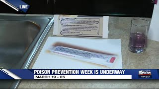Important reminders during Poison Prevention Week