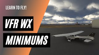 Learn VFR Weather Minimums For GOOD | Airspace Visibility and Cloud Requirements