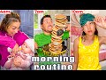 Morning routine with a new baby gone wrong