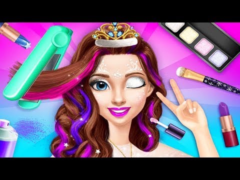 Fun Girl Care Kids Game -   Princess Gloria Makeup Salon - Frozen Beauty Makeover Games For Girls