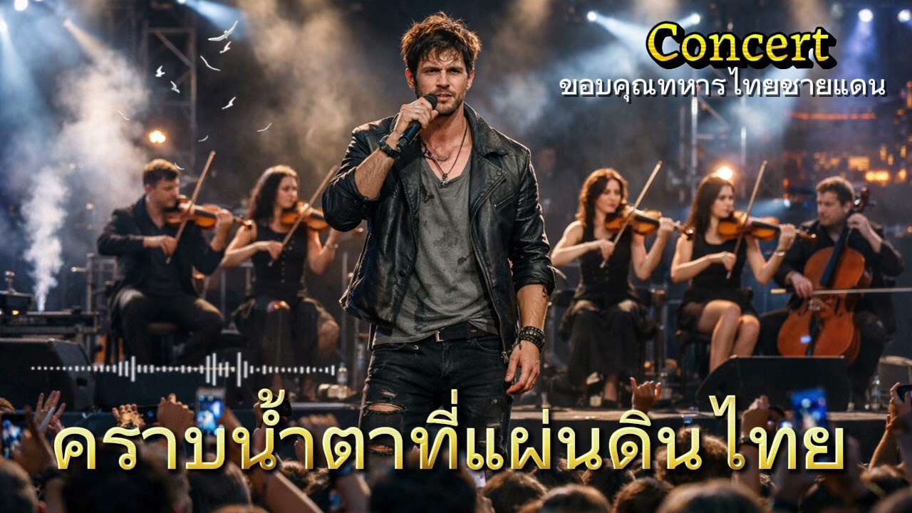 คราบน้ำตาที่แผ่นดินไทย (คอนเสิร์ตขอบคุณทหารไทยชายแดน) ￼Live Concert