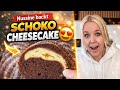 Alle wollten das Rezept! Schoko Cheesecake mit Wow-Effekt 😍