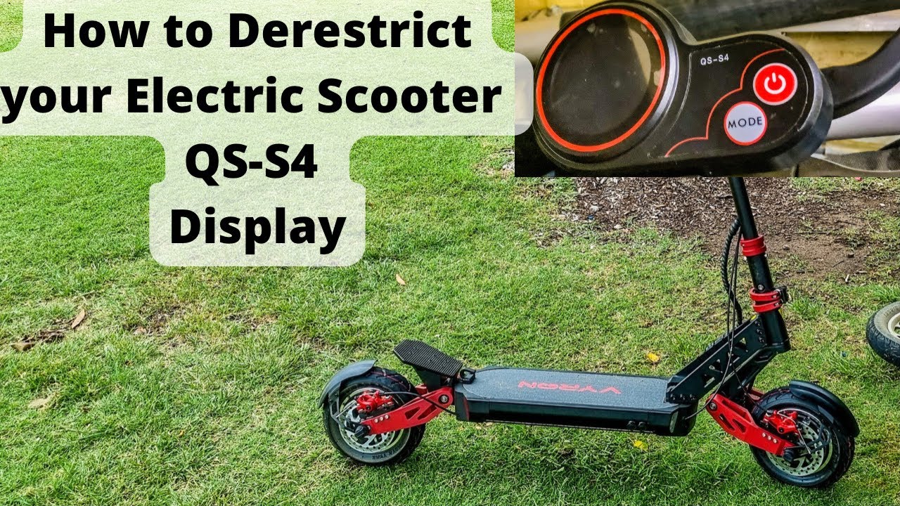 How to Derestrict your Electric Scooter - YouTube