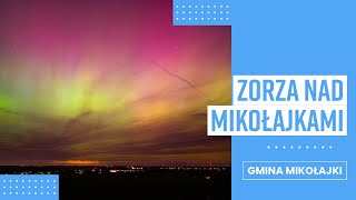 Obraz dla: Zorza nad Mikołajkami