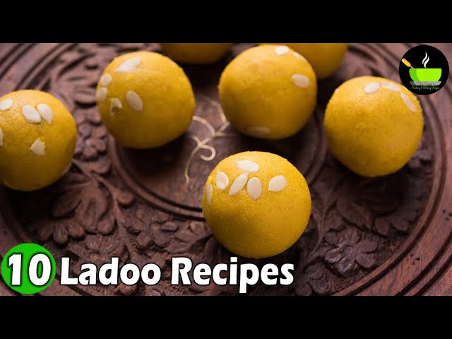 10 Best Ladoo (Laddu) Recipes | Easy Ladoo Recipes | Quick & Easy Ladoo Recipes | Ladoo recipes | She Cooks