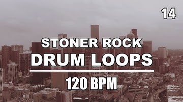 Stoner Rock I Drum Loops I 120 BPM I Full Arrangement