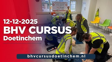 Aftermovie BHV Cursus Doetinchem 12-12-2025 | NedCert Experts