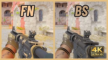 M4A4 Desert-Strike | CS2 All Floats In-Game Showcase [4K]