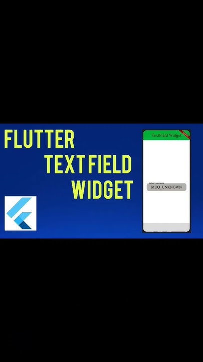 Master in Flutter Text Field Widget. For full video 📷 link 🖇️ is given ...
