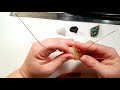 DIY wire wrap a stone tutorials - Basic Wire Wrap Pendant