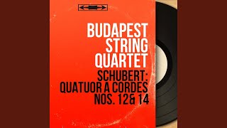 Quatuor à cordes No. 14 in D Minor, D. 810 