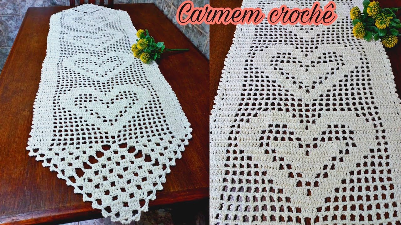 CAMINHO DE MESA CORAÇÃO VOCÊ  VAI BOMBAR NAS SUAS VENDAS TE GARANTO PASSO A PASSO COMPLETO 💥 😱💥