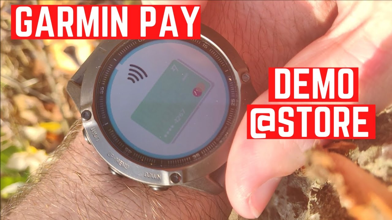 Garmin Pay Hands On Demo | Garmin Fenix 6 Pro - YouTube