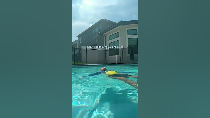 HOW TO FLOAT IN THE WATER