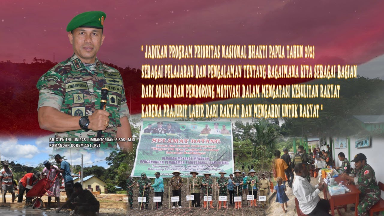 TNI SELALU HADIR DI TENGAH - TENGAH MASYARAKAT GUNA MEMBANTU DAN ...