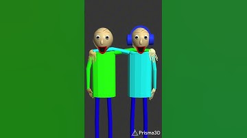 Recreating one of my vids cause I’m bored:)#baldisbasics #prisma3d @Professor_Zaldi 