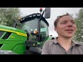 New john deere 6r150 command pro broken tractors playing the silage game ollys farm weekly ep09