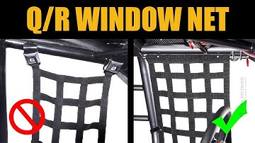 A Better Window Net Mount