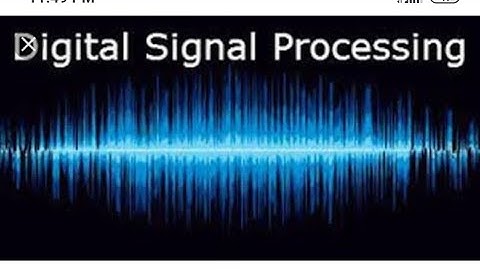 Digital Signal processing lecture 3
