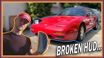 Why are all these 240sx HUD Dashes Broken??