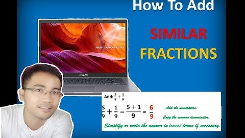 How To Add Similar Fractions (Math Tutorial) l Radz Tutorial Vlogs