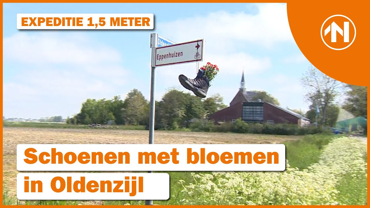 Sportschool Implicaties noorden Schoenen met bloemen in Oldenzijl | Expeditie 1,5 meter - YouTube