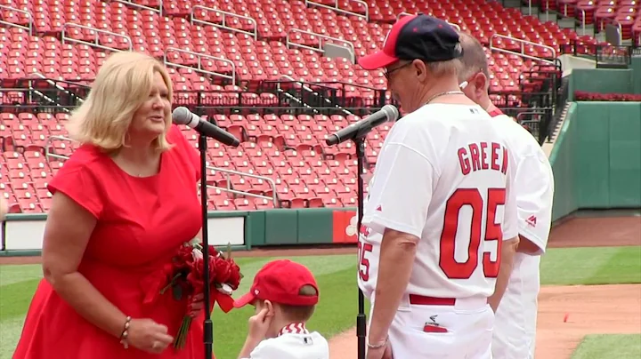 Angie & Harold's Busch stadium wedding