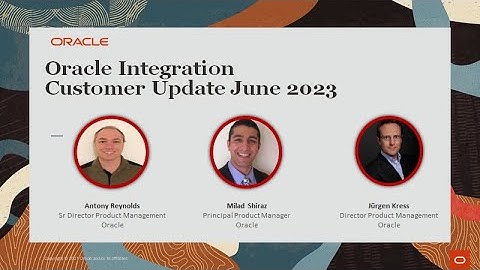 Oracle Integration product update June 2023