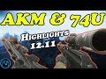 AKM &amp; AKS-74U - 12.11 Wipe Highlights - Escape from Tarkov