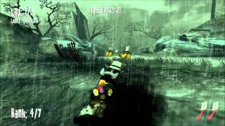 Rayman Raving Rabbids Walkthrough Test 30 Bunnies Like A Good Race screenshot 2