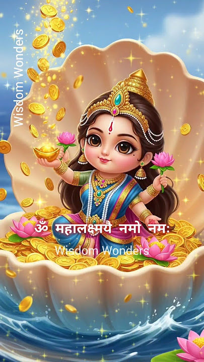 लक्ष्मी मंत्र | MahaLakshmi mantra #mahalakshmi #laxmi #status #mantra #trending #shorts #viral #maa