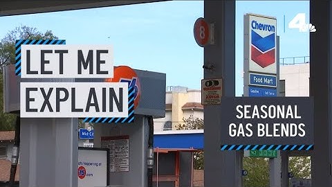 Let Me Explain: Seasonal Gas Blends