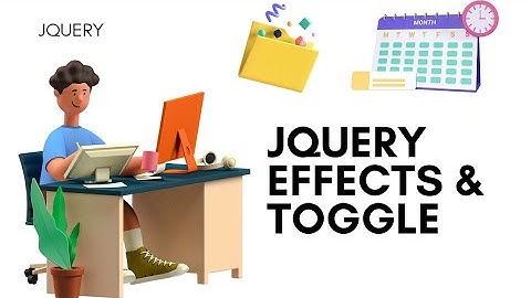 Complete course on JQUERY from beginner to advanced | Effect methods hide, show, toggle in JS|