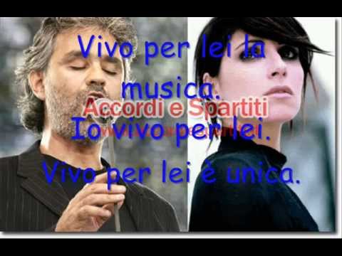 Andrea Bocelli & Giorgia - Vivo Per Lei mp3 ke stažení