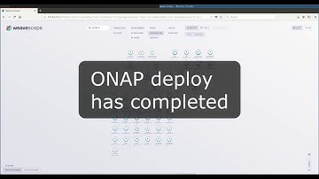 Zero to ONAP in Seven Minutes (WeaveScope View)